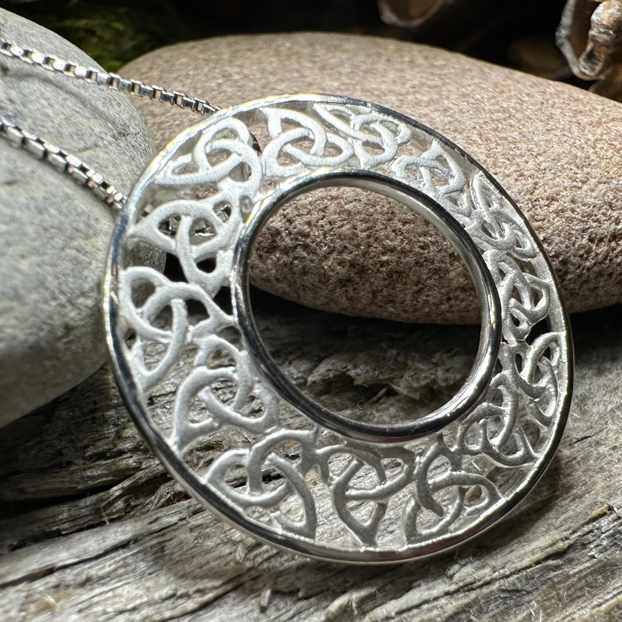 Forever Celtic Knot Necklace - Made in Ireland