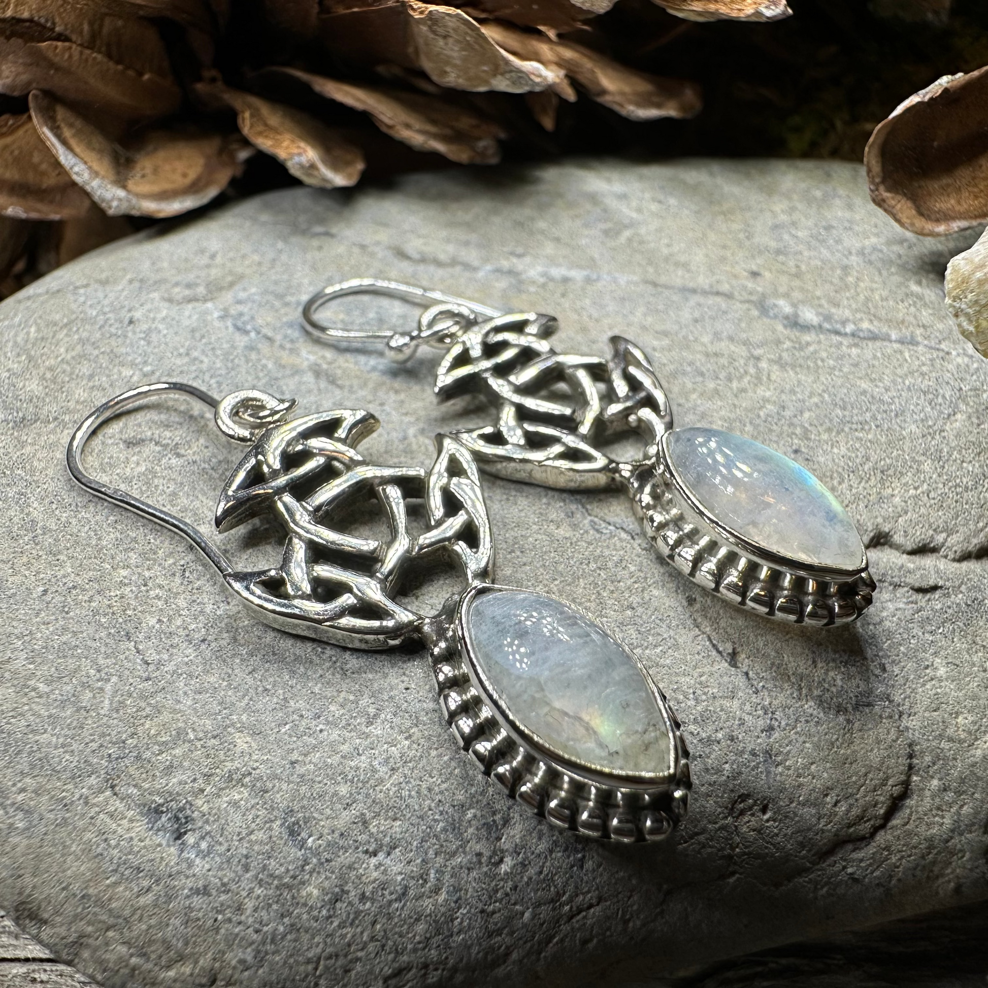 Laidir Celtic Knot Earrings — view 2