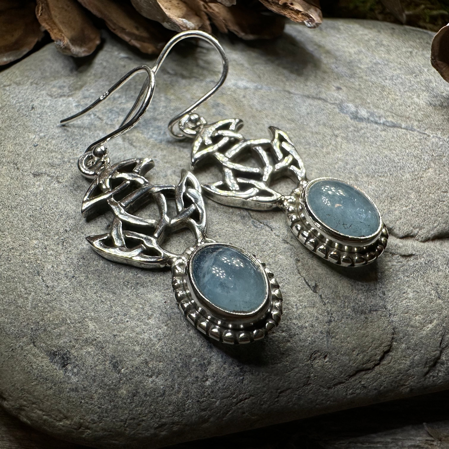 Laidir Celtic Knot Earrings — view 3