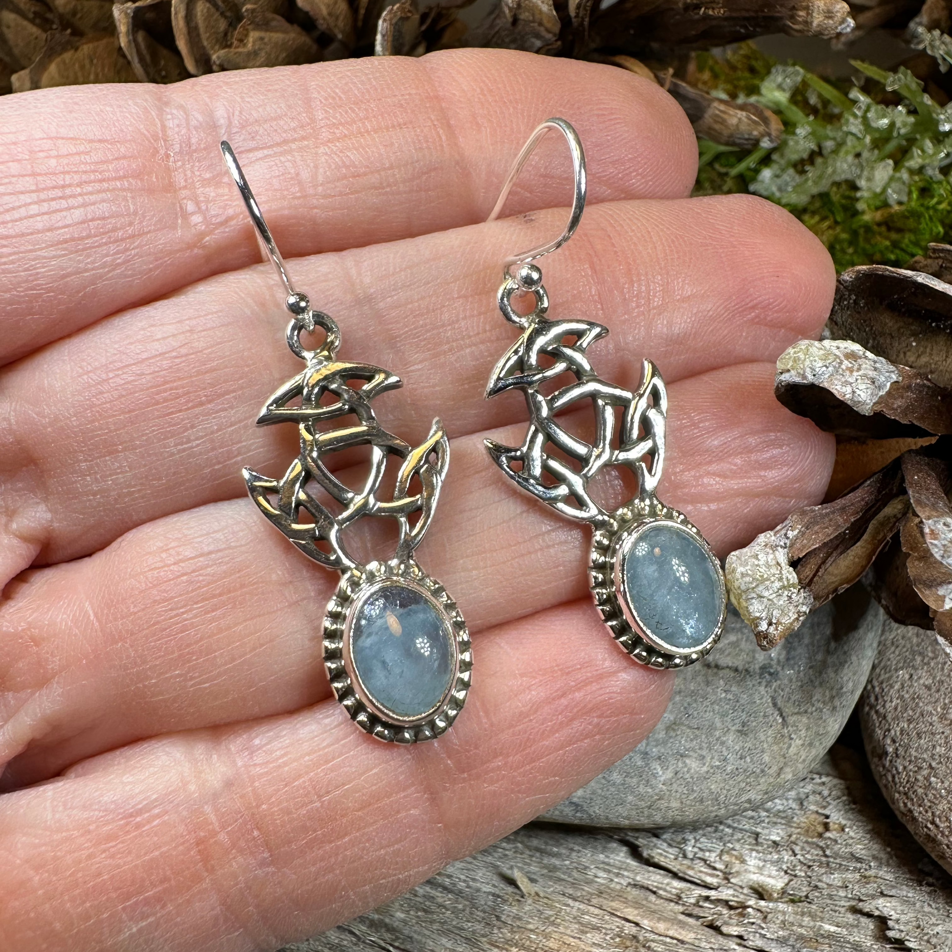 Laidir Celtic Knot Earrings — view 10