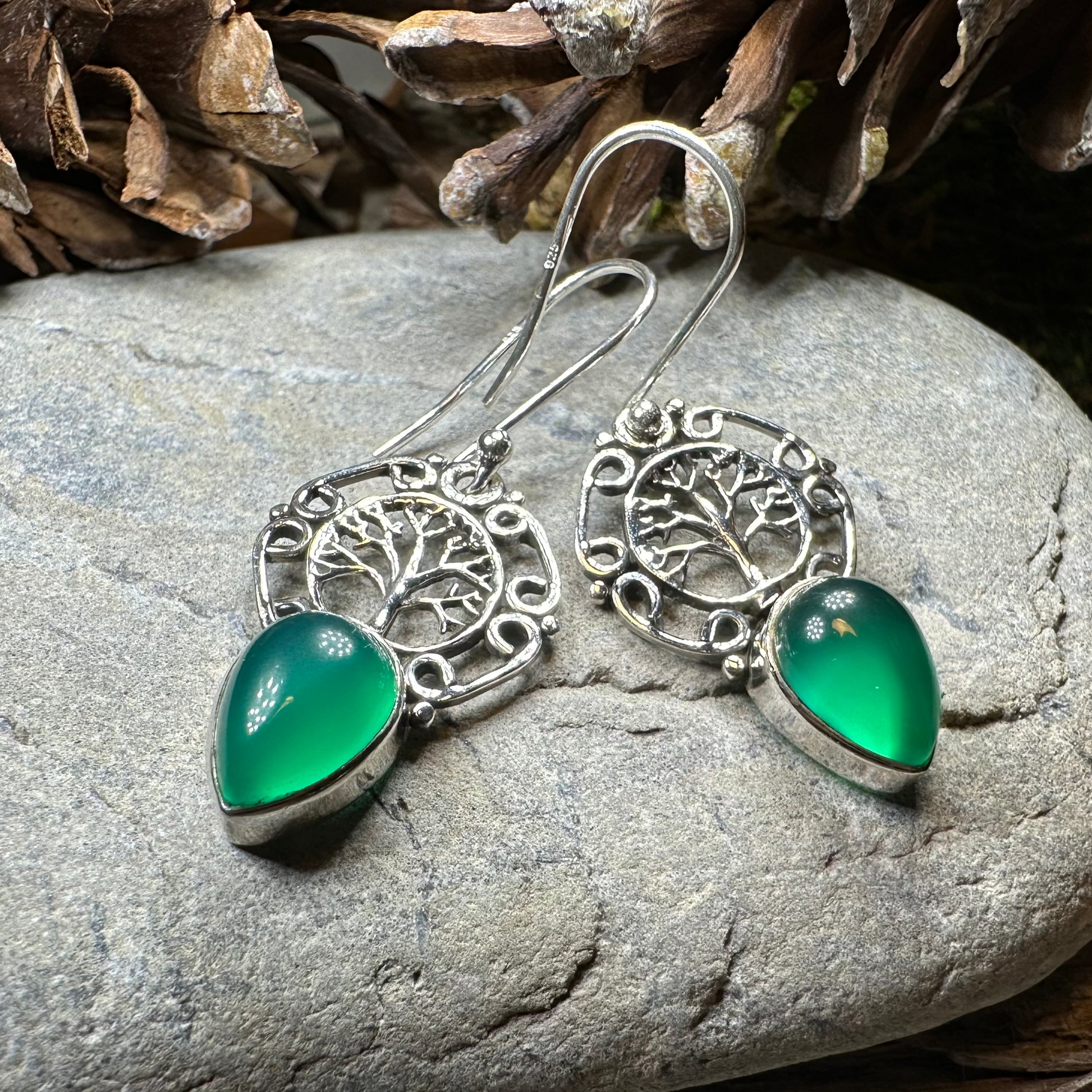 Ancient Tree of Life Earrings — view 3