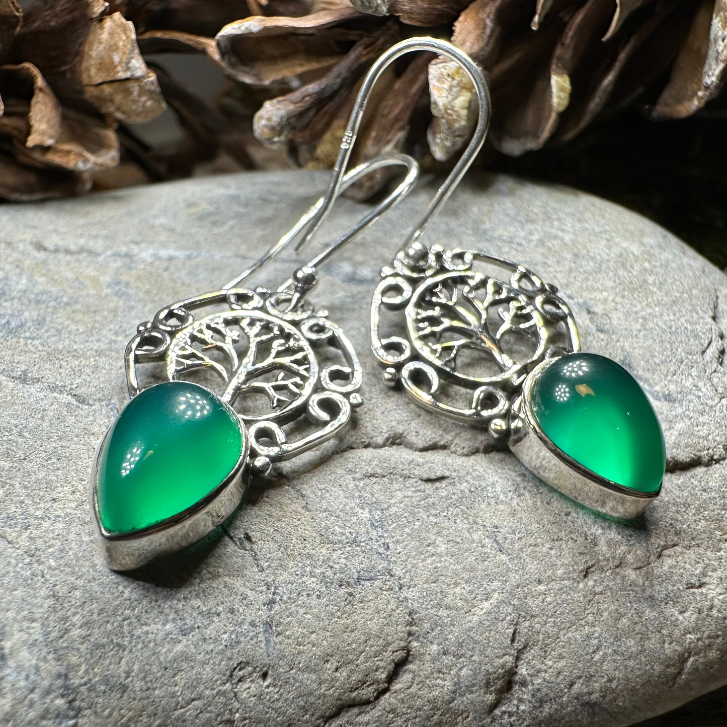 Ancient Tree of Life Earrings — view 6