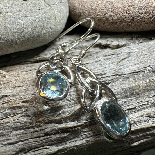Hellena Trinity Knot Earrings — view 6