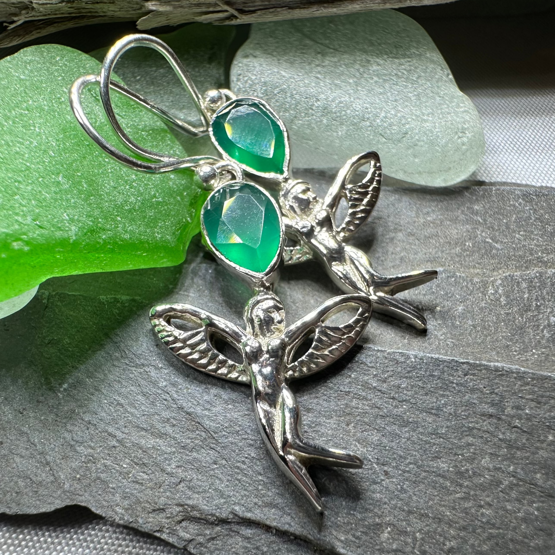 Telyn Celtic Fairy Earrings — view 3