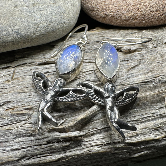 Telyn Celtic Fairy Earrings — view 4