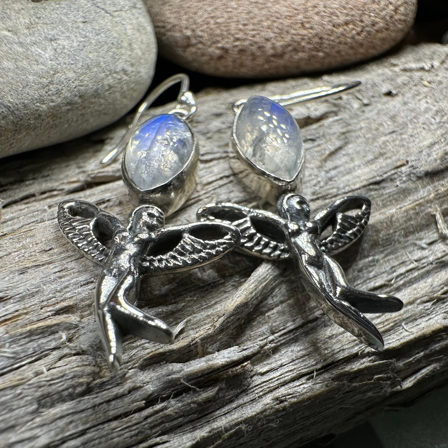 Telyn Celtic Fairy Earrings — view 2