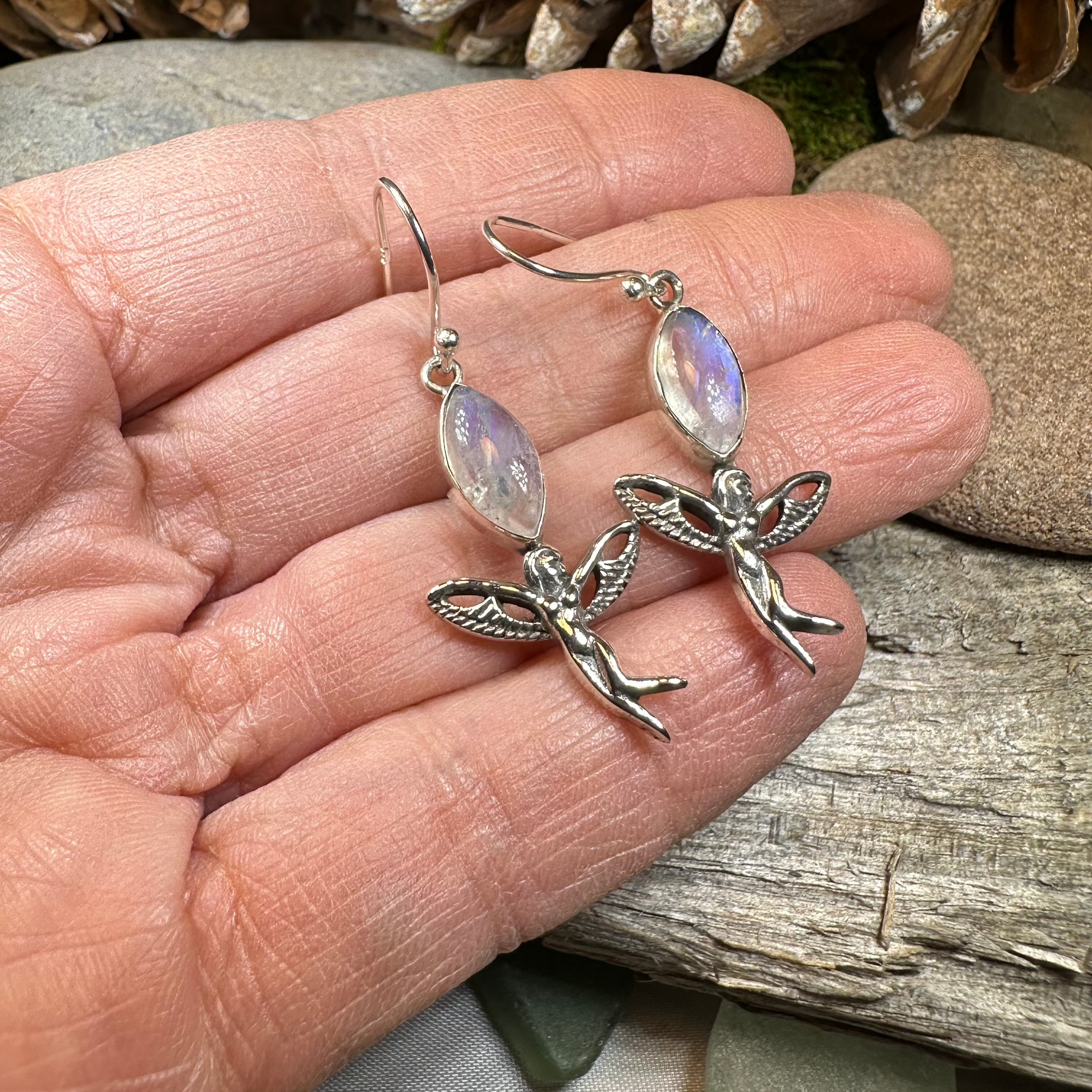 Telyn Celtic Fairy Earrings — view 5
