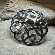 Load image into Gallery viewer, Argyle Celtic Knot Brooch
