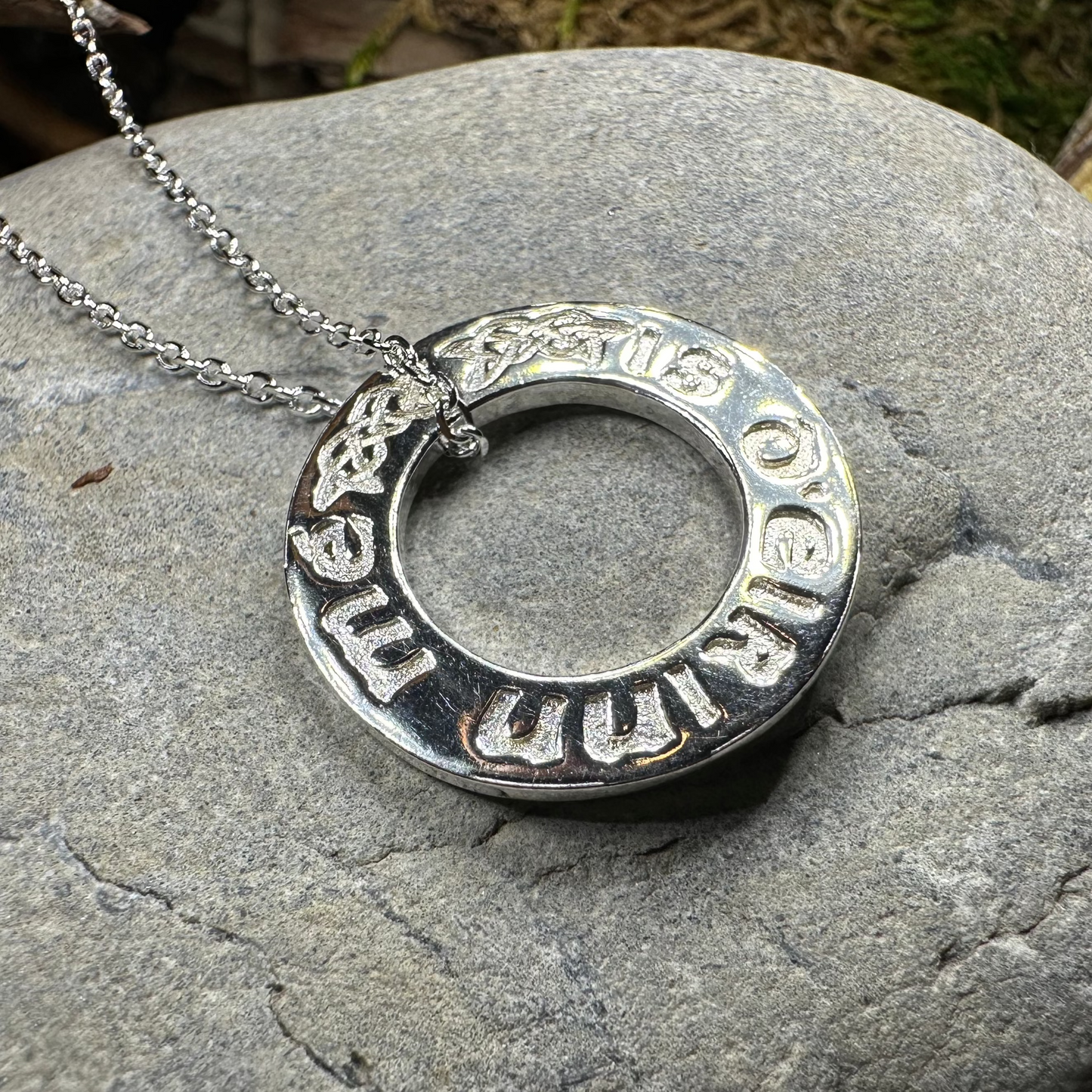 I Am Of Ireland Gaelic Necklace