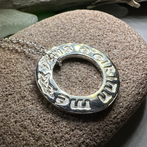 Load image into Gallery viewer, I Am Of Ireland Gaelic Necklace
