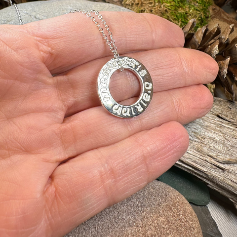 Load image into Gallery viewer, I Am Of Ireland Gaelic Necklace
