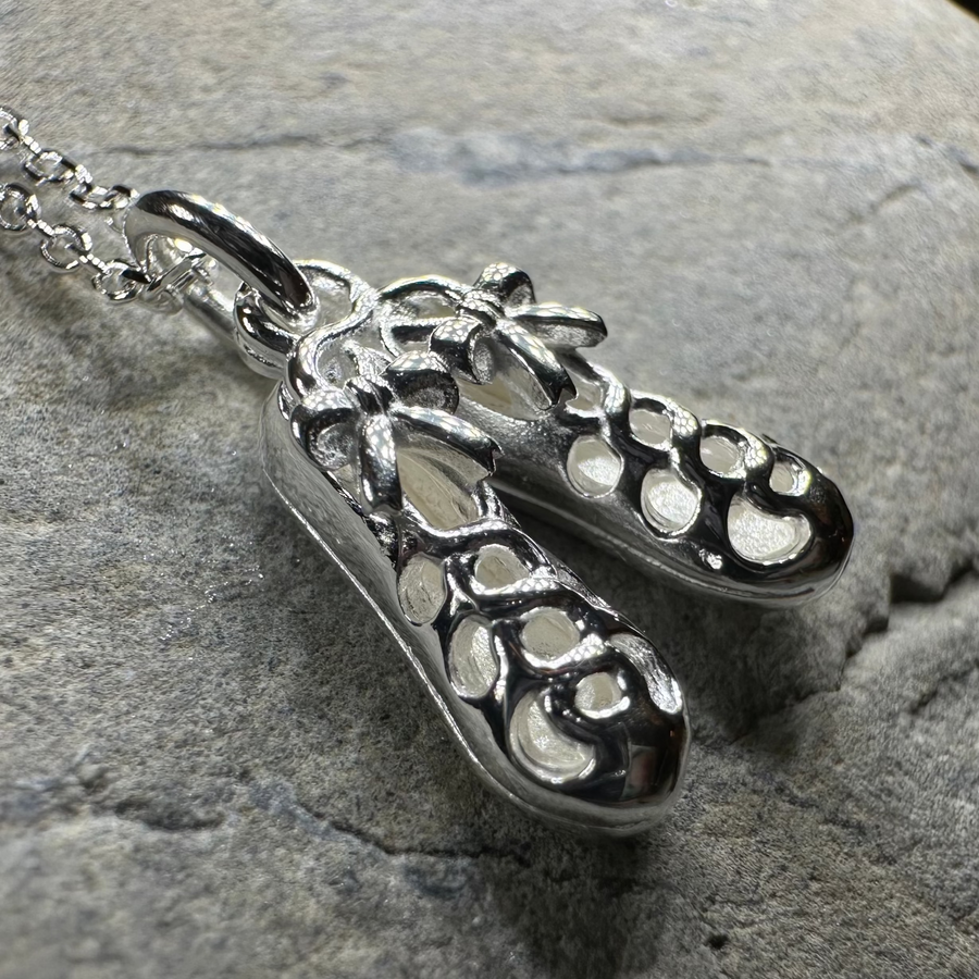 Irish Dance Shoe Necklace - Made in Ireland