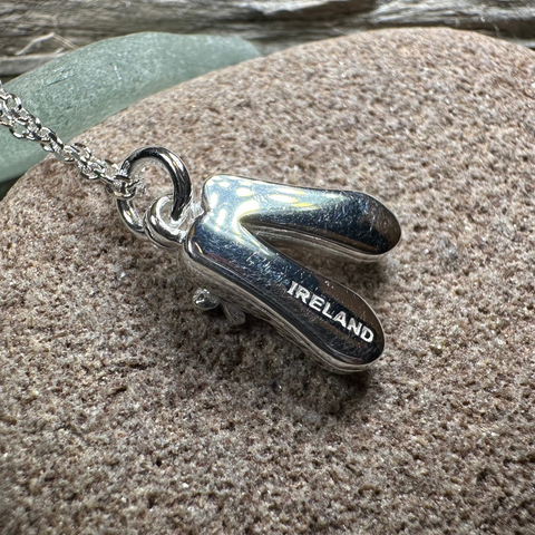 Load image into Gallery viewer, Irish Dance Shoe Necklace - Made in Ireland
