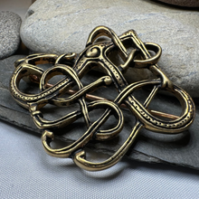 Load image into Gallery viewer, Trollaskogur Celtic Viking Brooch
