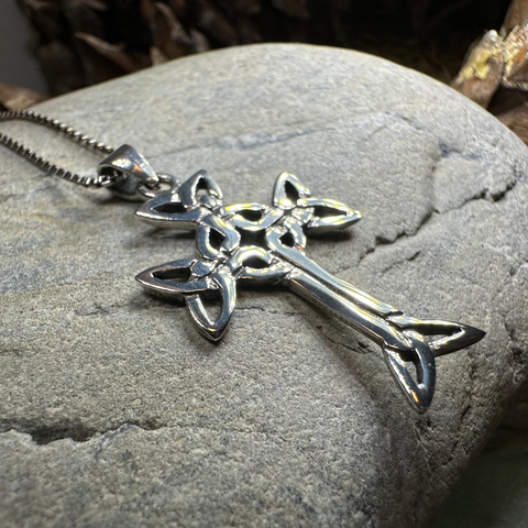 Load image into Gallery viewer, Shannon Celtic Cross Necklace
