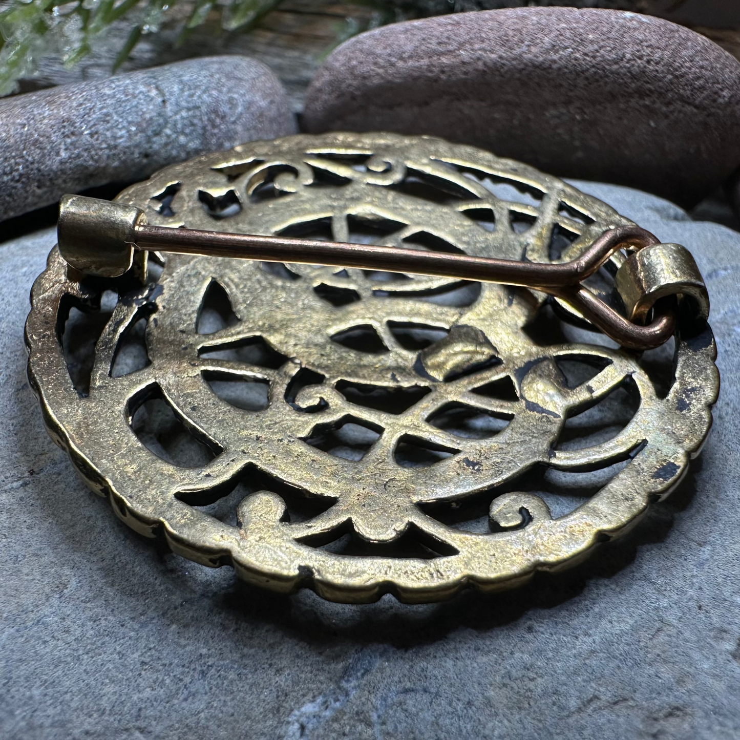 Pitney Celtic Viking Brooch - Bronze Historical Reproduction Pin
