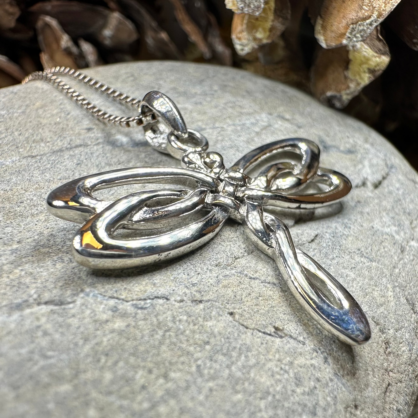 Joy Dragonfly Necklace — view 3