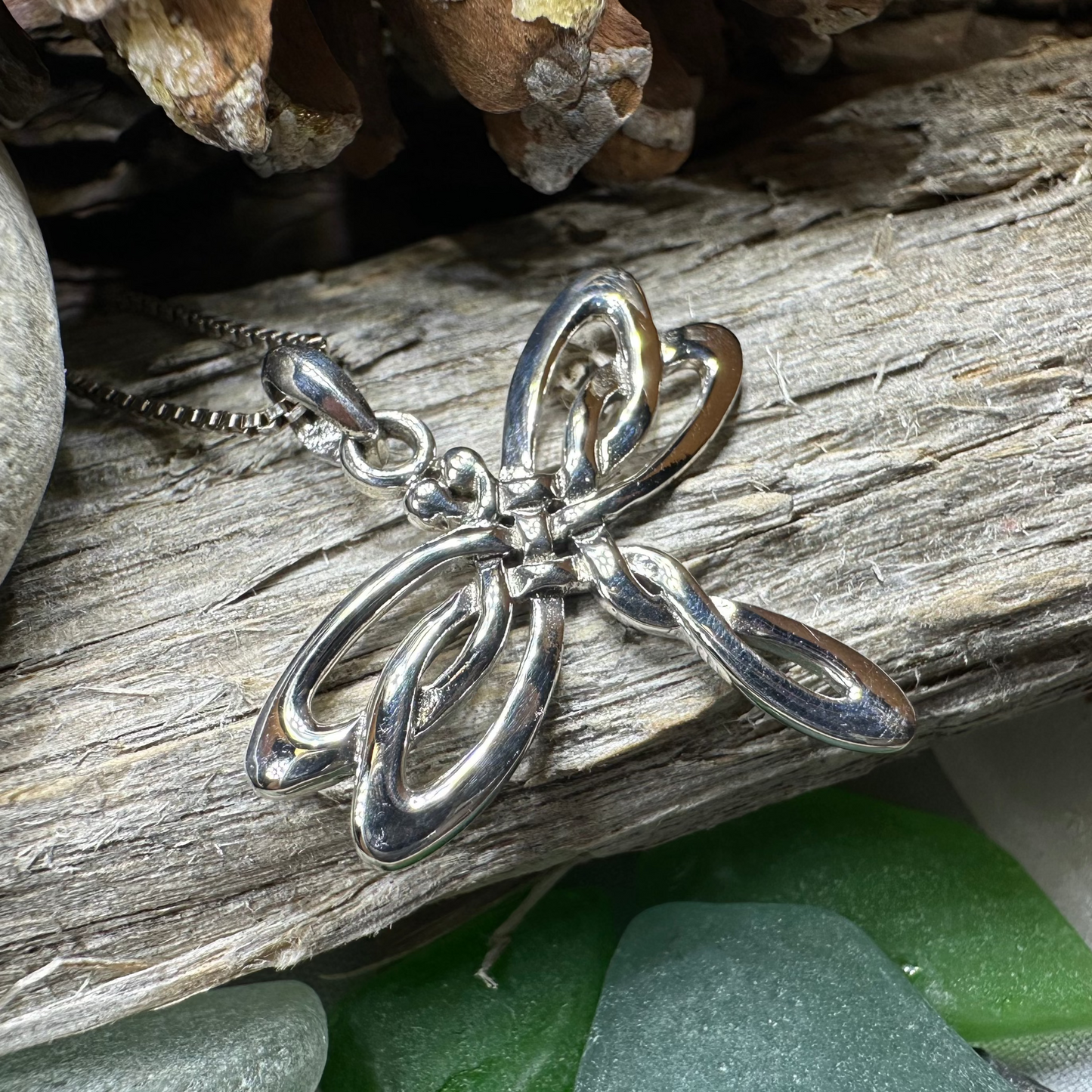 Joy Dragonfly Necklace — view 4