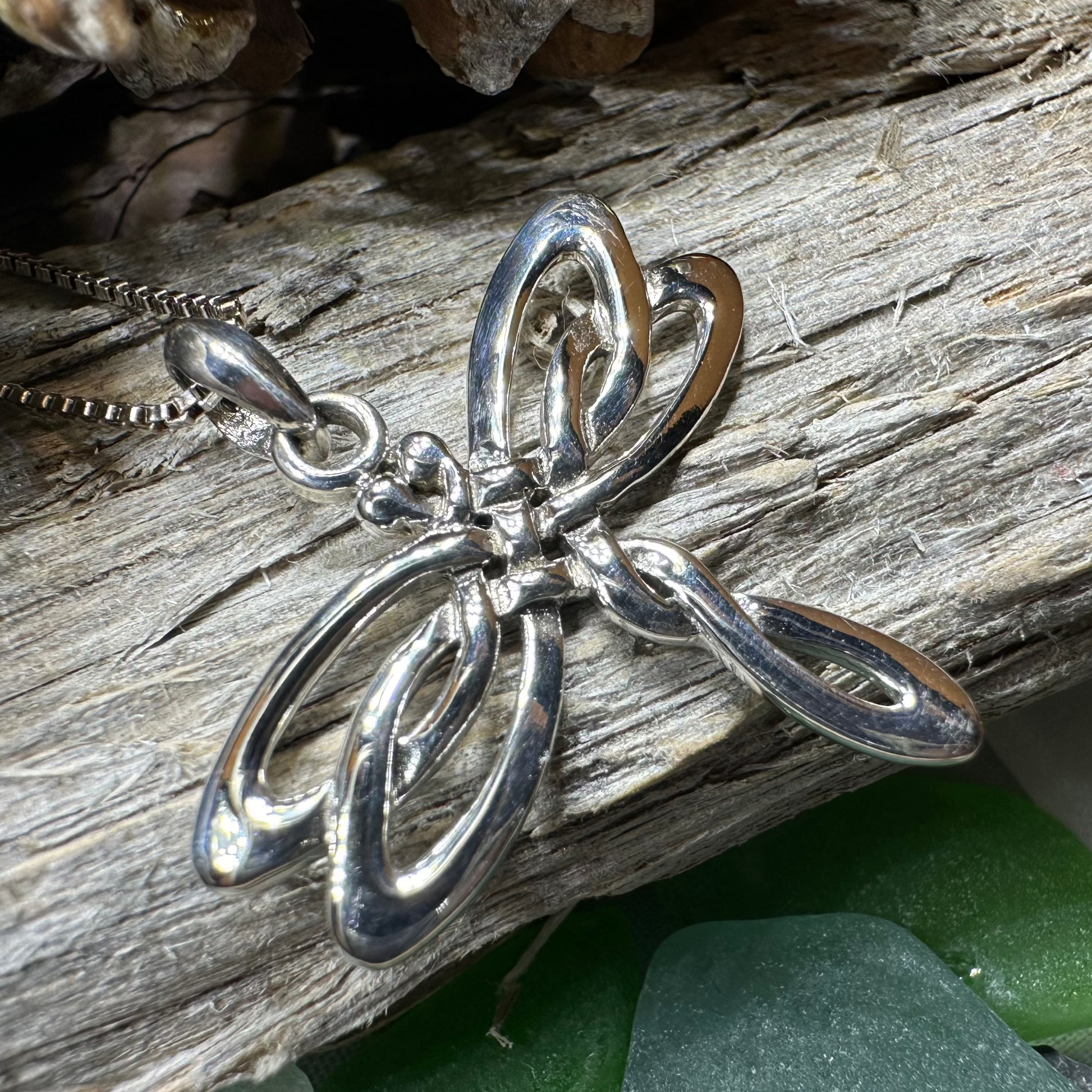 Joy Dragonfly Necklace — view 6