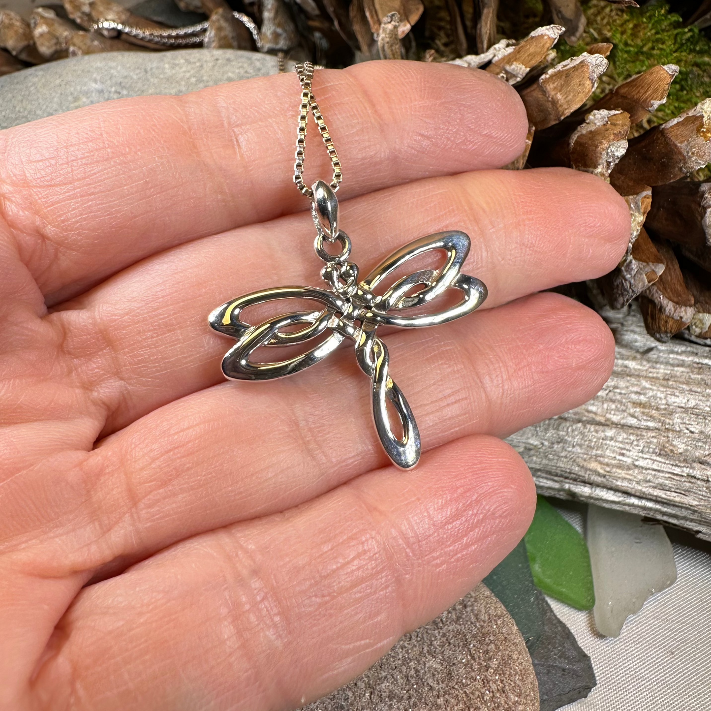 Joy Dragonfly Necklace — view 5