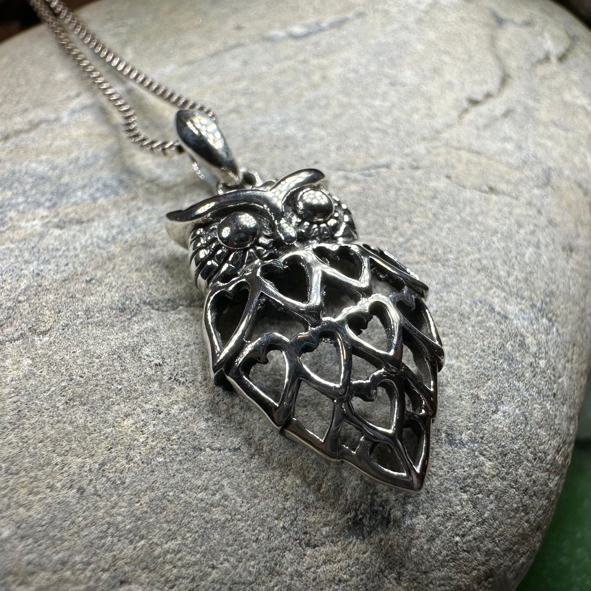 Eagna Owl Lover Necklace — view 5