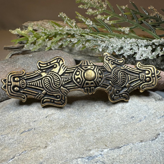 Birka Celtic Viking Brooch - Bronze Historical Reproduction Pin