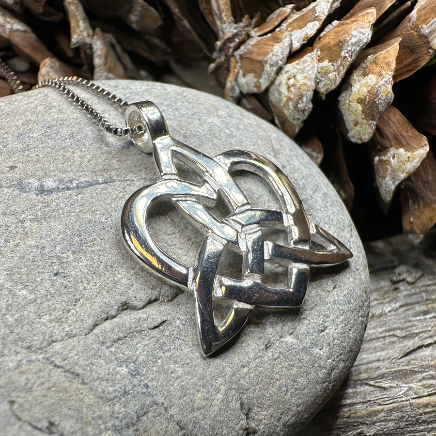 Trinity Love Knot Necklace