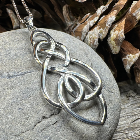 Load image into Gallery viewer, Infinite Love Celtic Knot Necklace
