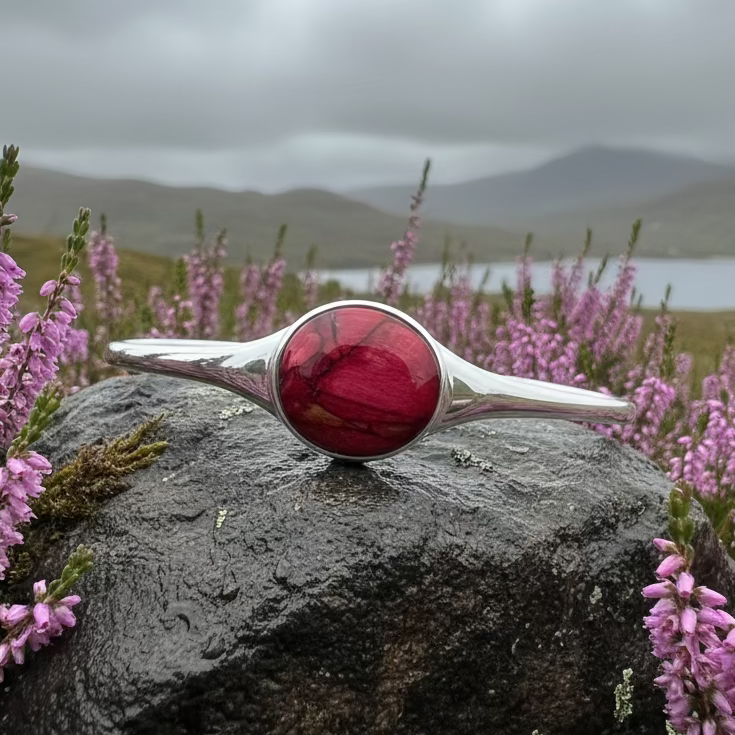 Aurora Heathergems Scotland Bracelet - Handmade in Scotland
