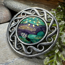 Load image into Gallery viewer, Heathergems Scotland Brooch
