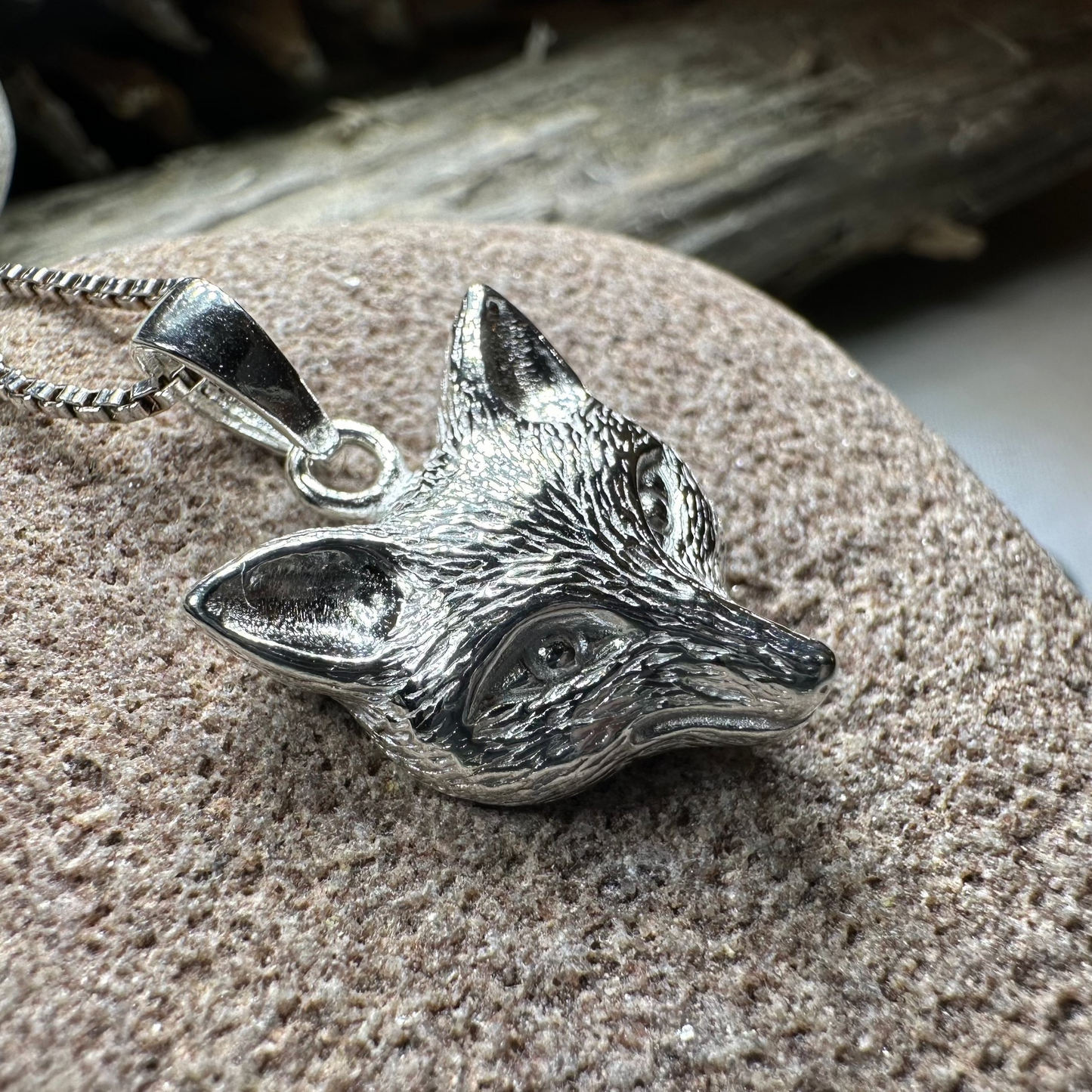 Fiona Fox Necklace in Sterling Silver — view 6
