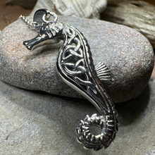 Load image into Gallery viewer, Serendipity Celtic Seahorse Necklace
