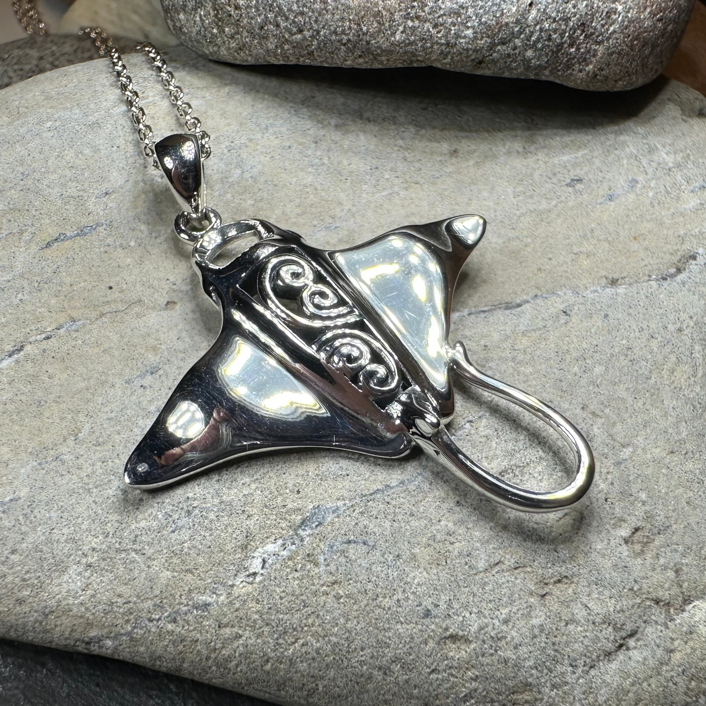 Manta Ray Necklace — view 4