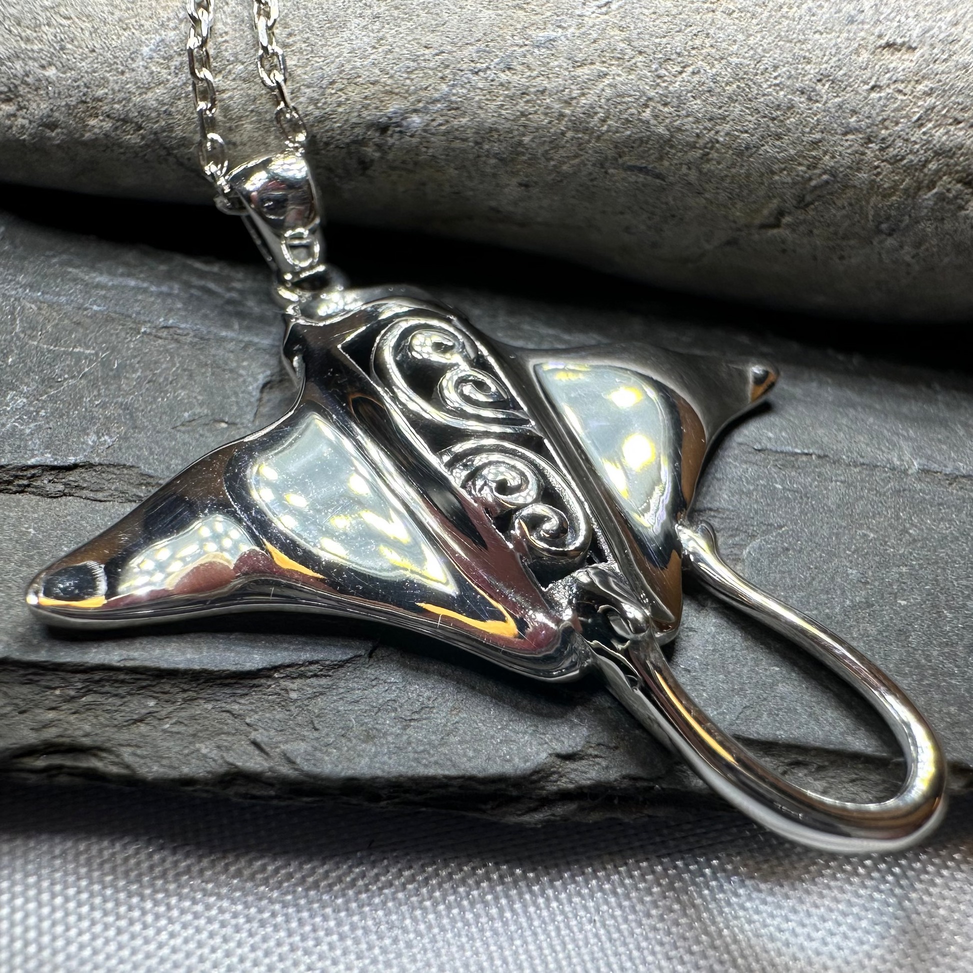 Manta Ray Necklace — view 6