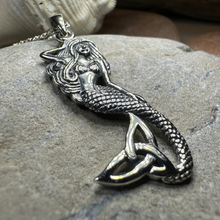 Load image into Gallery viewer, Trinity Knot Mermaid Necklace
