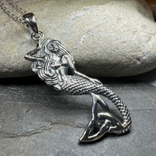 Load image into Gallery viewer, Trinity Knot Mermaid Necklace
