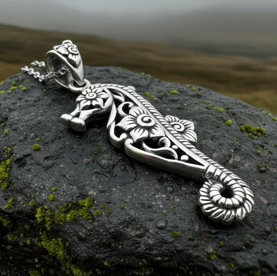 Blooming Seahorse Necklace