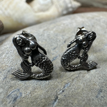 Load image into Gallery viewer, Mermaid Post Earrings
