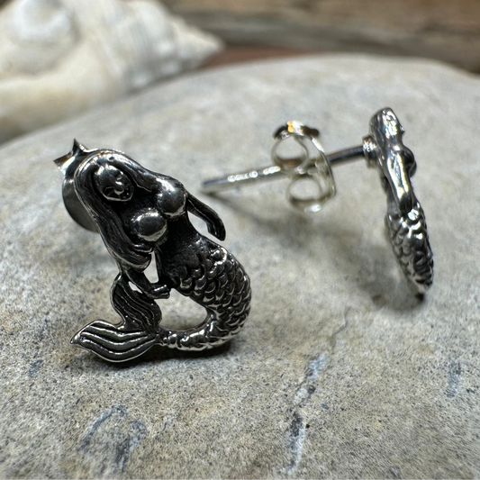 Mermaid Post Earrings