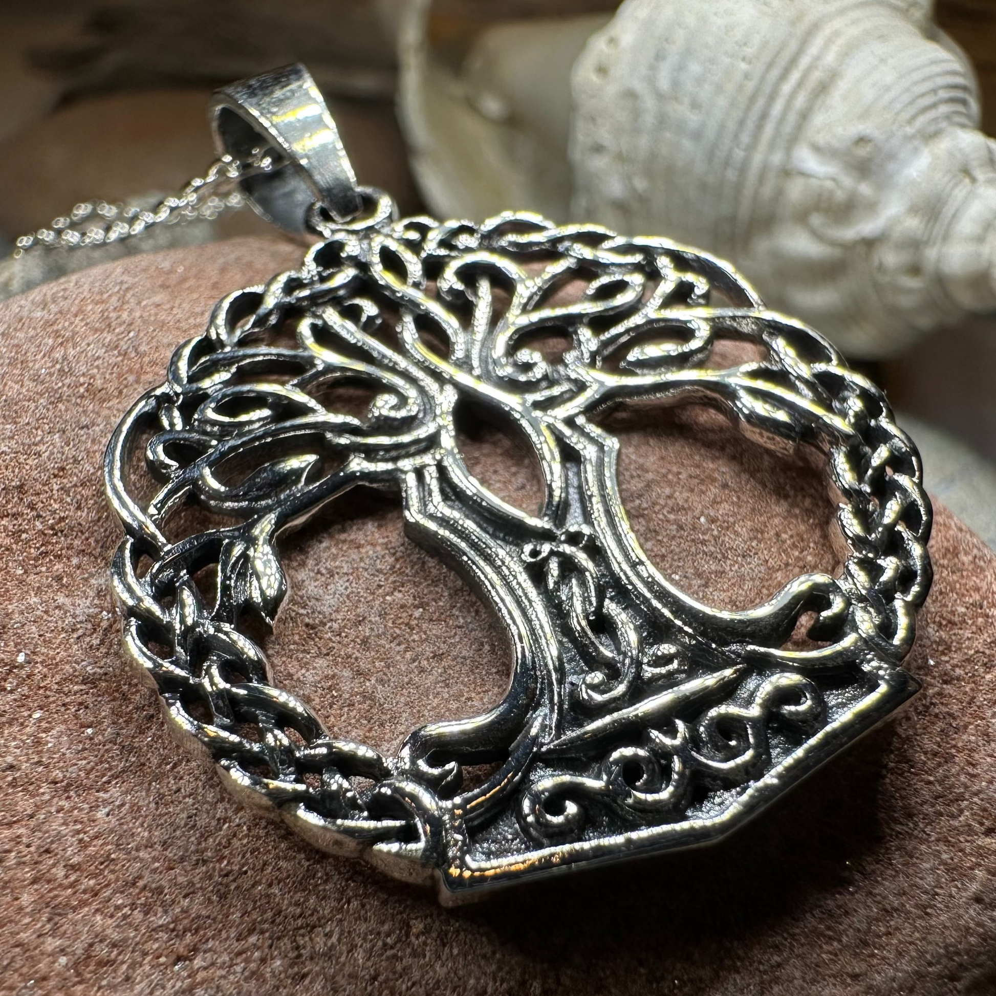 Laramie Tree of Life Necklace — view 4