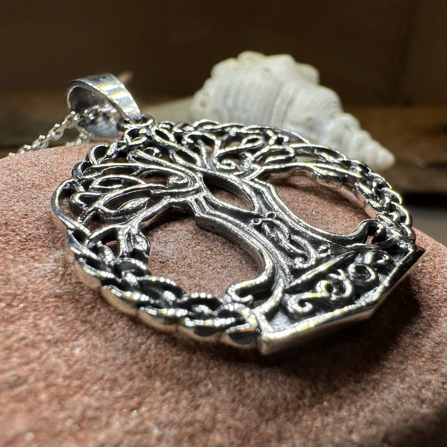 Laramie Tree of Life Necklace — view 2