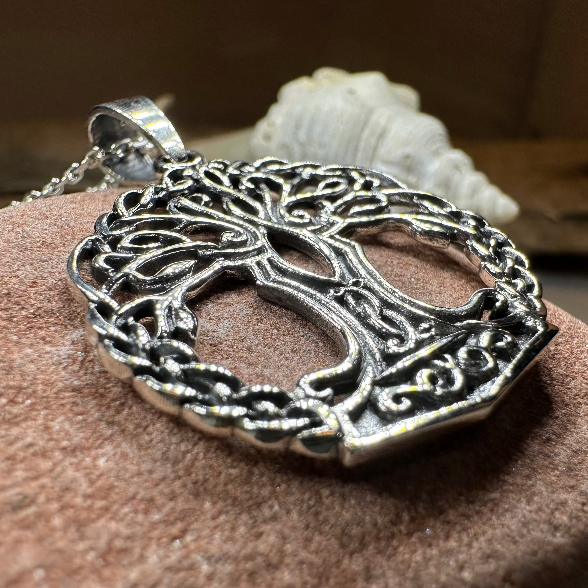 Laramie Tree of Life Necklace — view 2