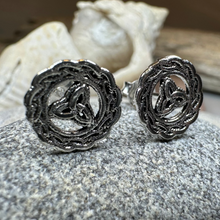 Load image into Gallery viewer, Celtic Knot Stud Earrings
