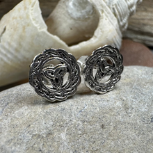 Load image into Gallery viewer, Celtic Knot Stud Earrings
