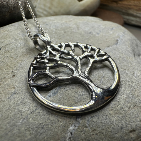 Load image into Gallery viewer, Lorelei Tree of Life Necklace
