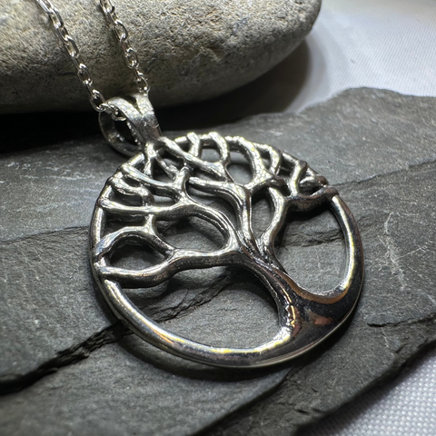 Load image into Gallery viewer, Lorelei Tree of Life Necklace
