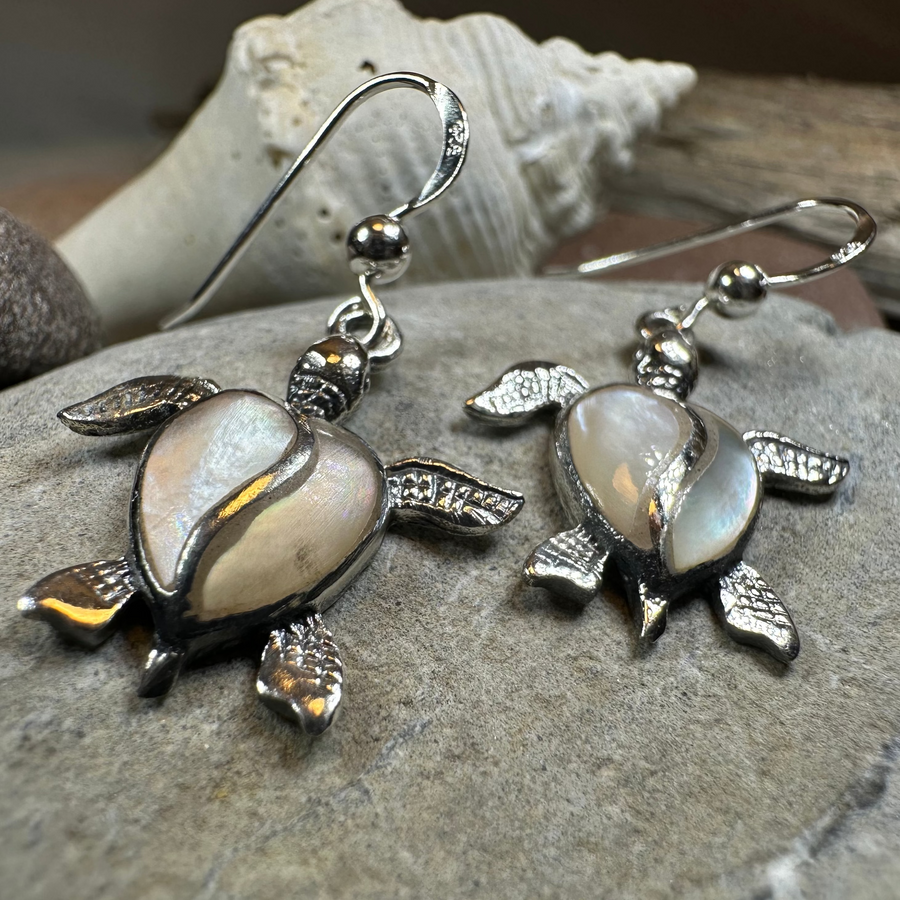 Farraige Turtle Love Earrings