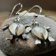 Load image into Gallery viewer, Farraige Turtle Love Earrings
