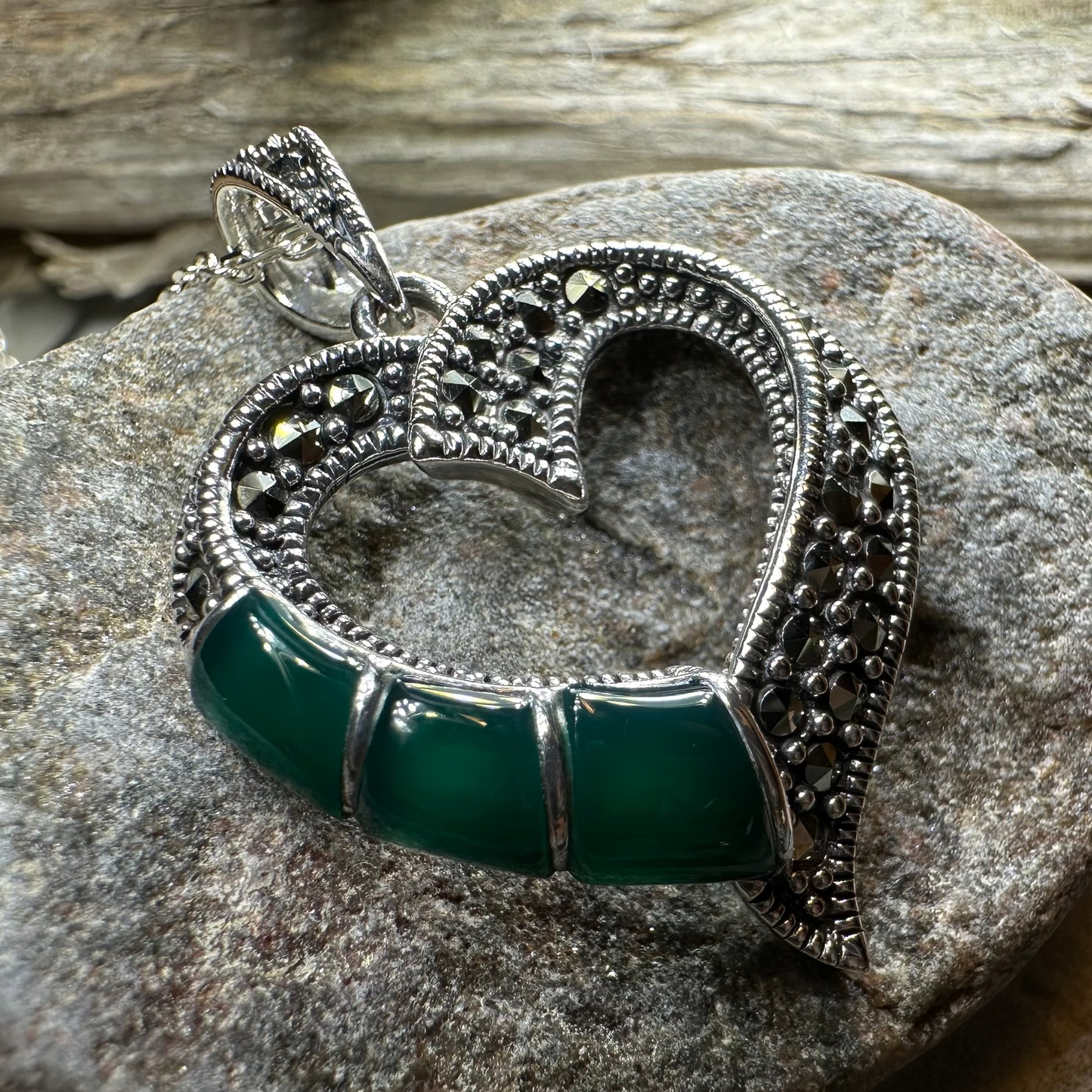 Glasgow Celtic Heart Necklace — view 8