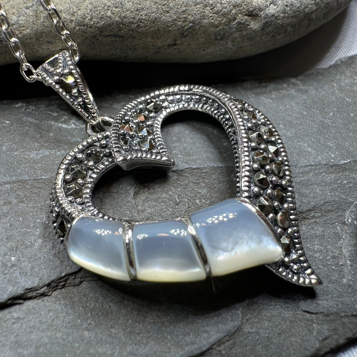 Glasgow Celtic Heart Necklace — view 9